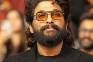 Allu Arjun from an event