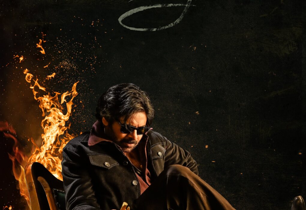 They call him OG poster featuring Pawan Kalyan