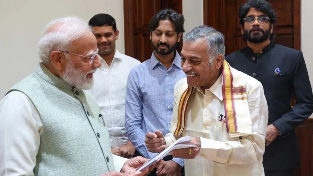 Akkineni family meets PM Modi