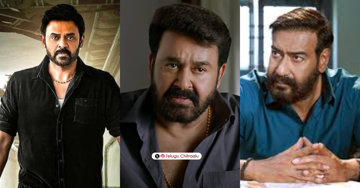 Drishyam 3 Venkatesh, Mohalal, Ajay Devgan