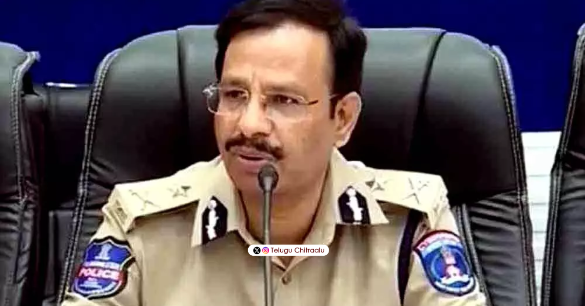 Commissoner of Police Sajjanar