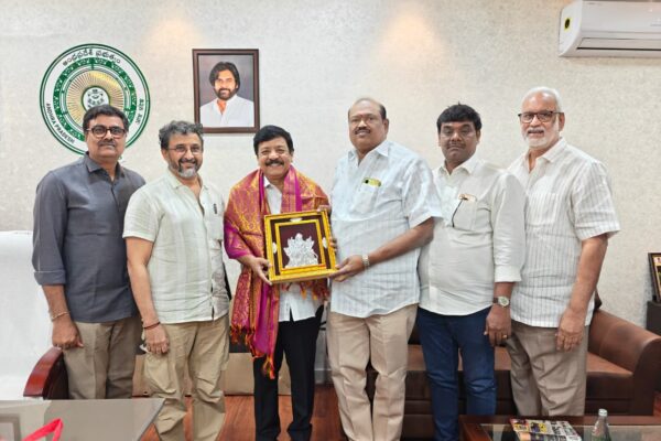 AP Cinematography Minister with Kandula Durgesh with film fraternity