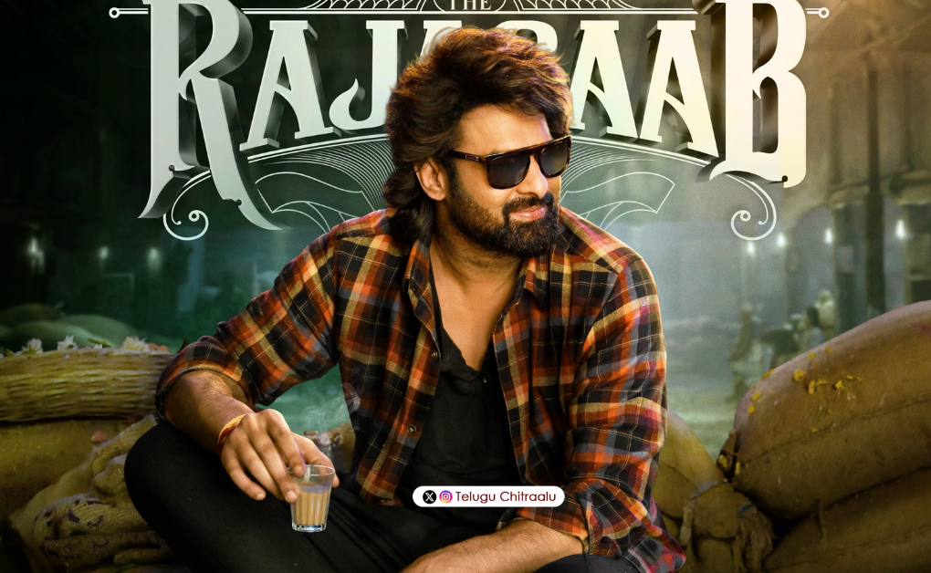 The Raja Saab poster featuring Prabhas