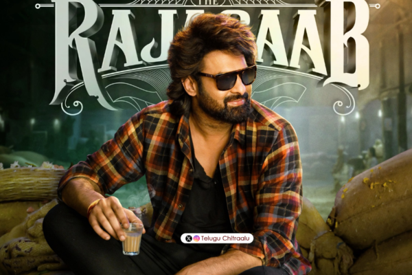 The Raja Saab poster featuring Prabhas
