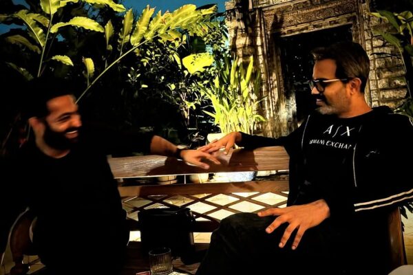 Photo of Jr NTR and Director Prashant Neel