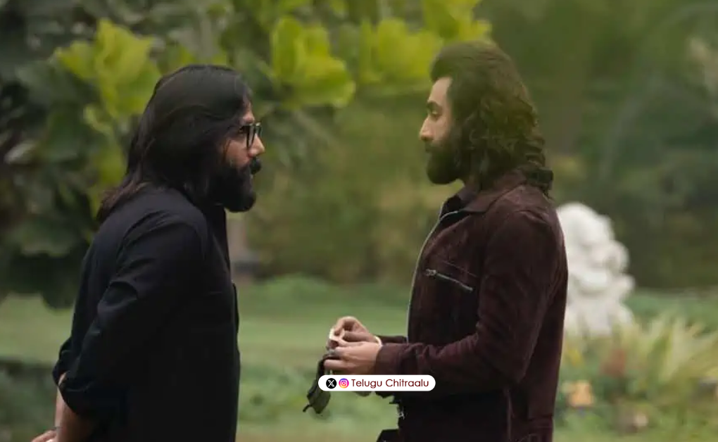 Animal working still of Ranbir Kapoor and Sandeep Reddy Vanga