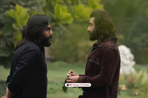 Animal working still of Ranbir Kapoor and Sandeep Reddy Vanga