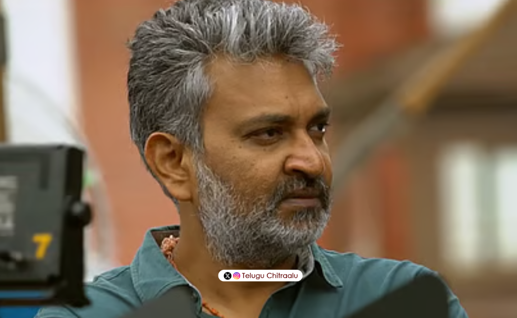 Rajamouli working still