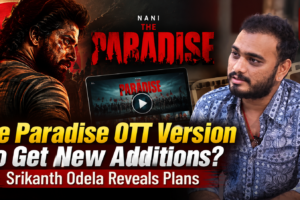 The paradise film starring Nani and the director Srikanth Odela